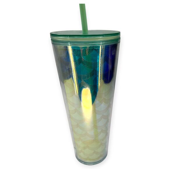 Starbucks Iridescent Mermaid Scale 24 Oz Venti Tumbler - Picture 6 of 8